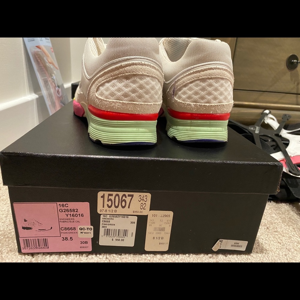 SOLD Authentic CHANEL white sneakers